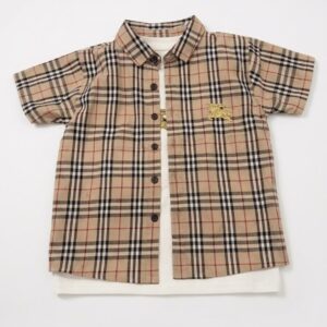 Classic Checkered Kids Shirt