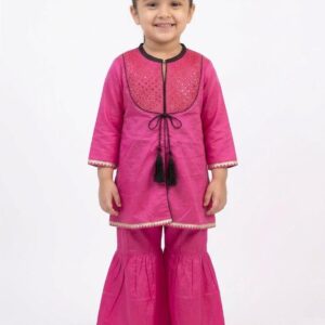 Girls Kurta & Sharara Set